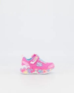 Skechers Skechers Kids' S-Lights: Eternal Heart Lights Hot Pink
